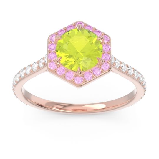 Halo Pave Zukti Ring