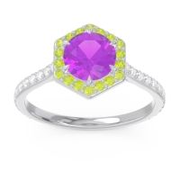 Halo Pave Zukti Ring