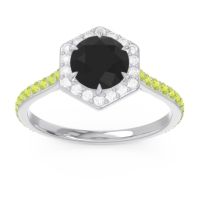 Halo Pave Zukti Ring