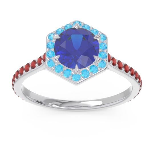 Halo Pave Zukti Ring