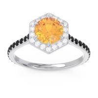 Halo Pave Zukti Ring