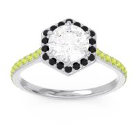 Halo Pave Zukti Ring
