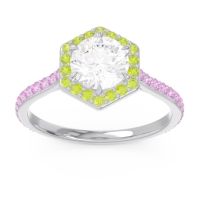 Halo Pave Zukti Ring
