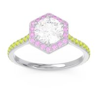 Halo Pave Zukti Ring
