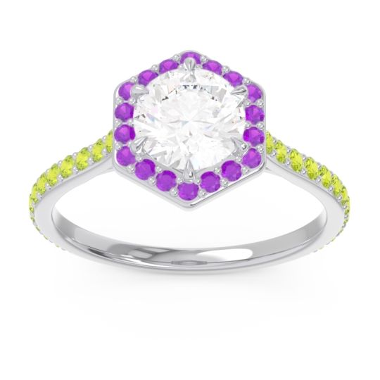 Halo Pave Zukti Ring