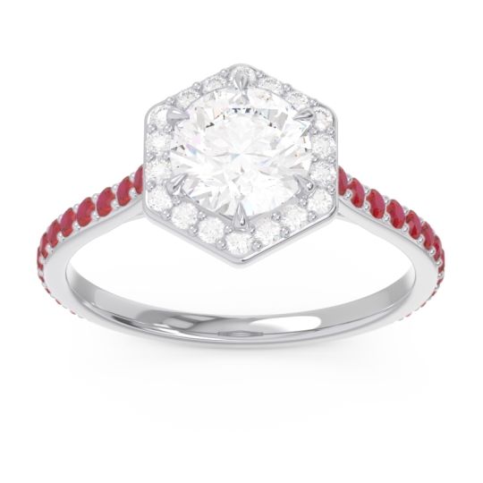 Halo Pave Zukti Ring