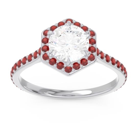 Halo Pave Zukti Ring