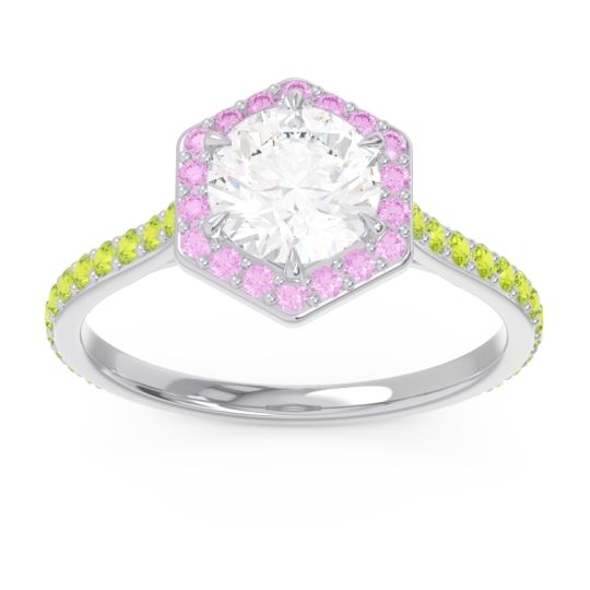 Halo Pave Zukti Ring