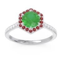 Halo Pave Zukti Ring