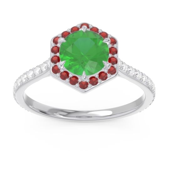 Halo Pave Zukti Ring