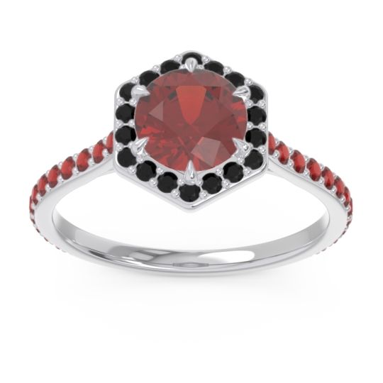 Halo Pave Zukti Ring