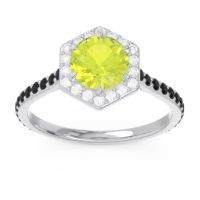 Halo Pave Zukti Ring