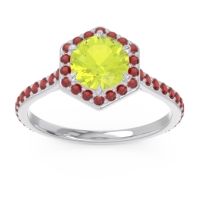 Halo Pave Zukti Ring