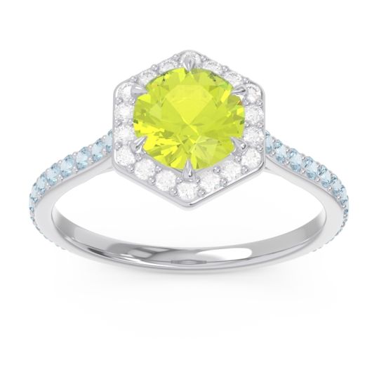 Halo Pave Zukti Ring