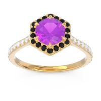 Halo Pave Zukti Ring