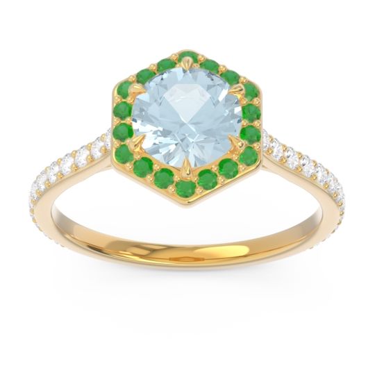 Halo Pave Zukti Ring