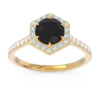 Halo Pave Zukti Ring