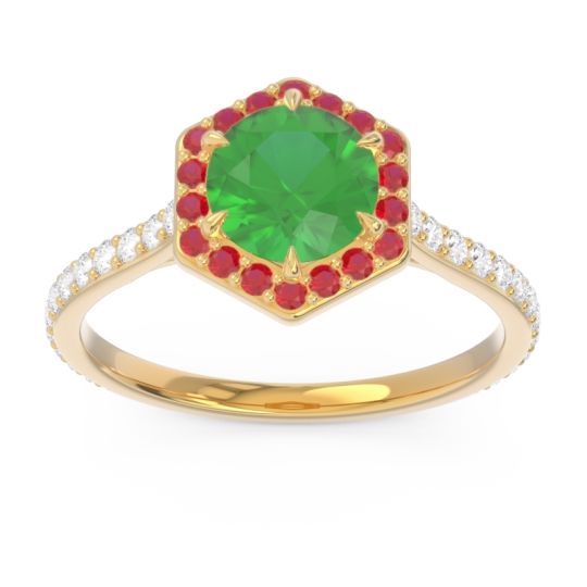 Halo Pave Zukti Ring