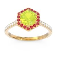 Halo Pave Zukti Ring