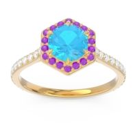 Halo Pave Zukti Ring