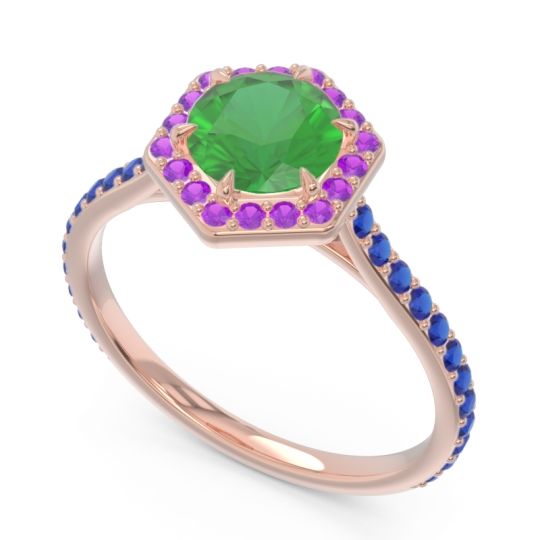 Halo Pave Zukti Ring