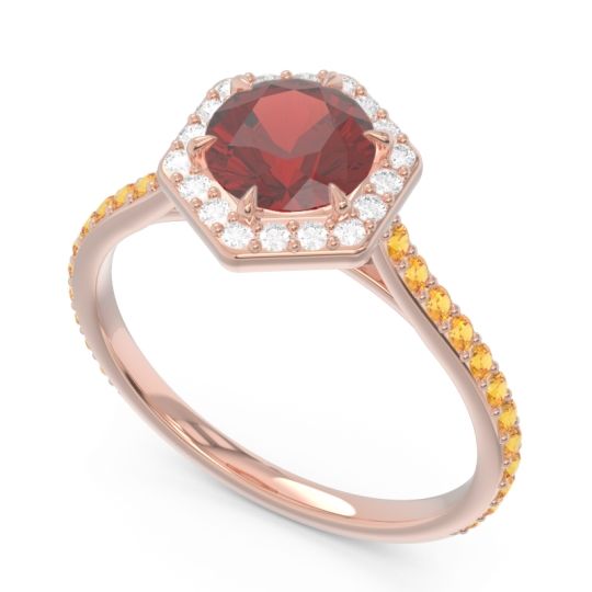 Halo Pave Zukti Ring