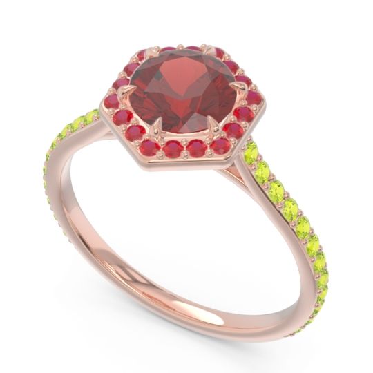 Halo Pave Zukti Ring