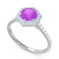 Halo Pave Zukti Ring