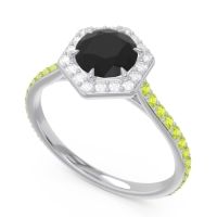 Halo Pave Zukti Ring