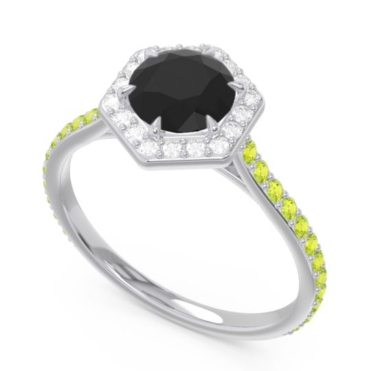 Halo Pave Zukti Ring