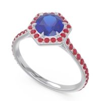 Halo Pave Zukti Ring