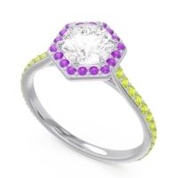 Halo Pave Zukti Ring