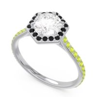 Halo Pave Zukti Ring