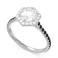 Halo Pave Zukti Ring