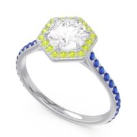 Halo Pave Zukti Ring