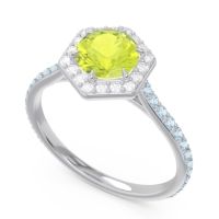 Halo Pave Zukti Ring