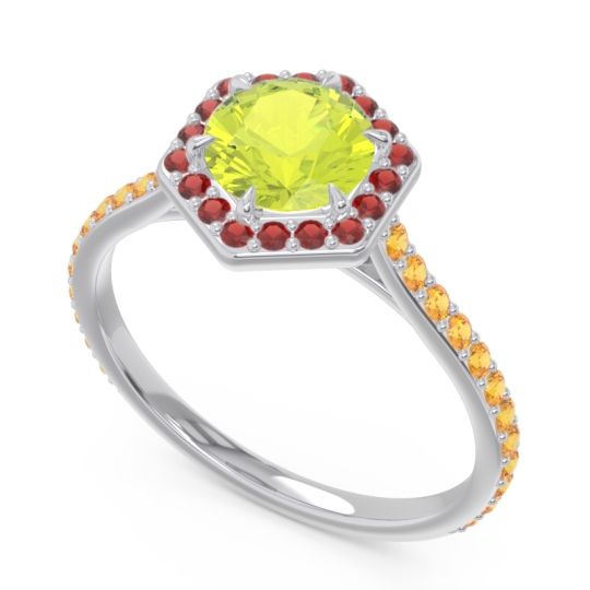 Halo Pave Zukti Ring