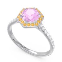 Halo Pave Zukti Ring