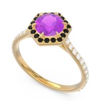 Halo Pave Zukti Ring