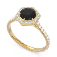 Halo Pave Zukti Ring