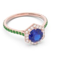 Halo Pave Zukti Ring