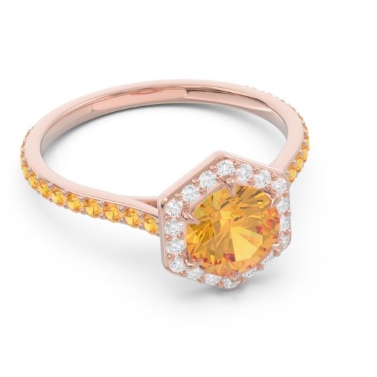 Halo Pave Zukti Ring