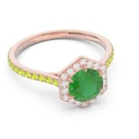 Halo Pave Zukti Ring