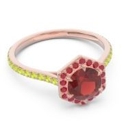Halo Pave Zukti Ring