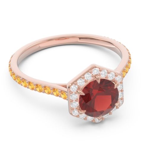 Halo Pave Zukti Ring