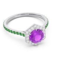 Halo Pave Zukti Ring