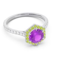 Halo Pave Zukti Ring