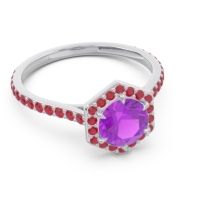 Halo Pave Zukti Ring