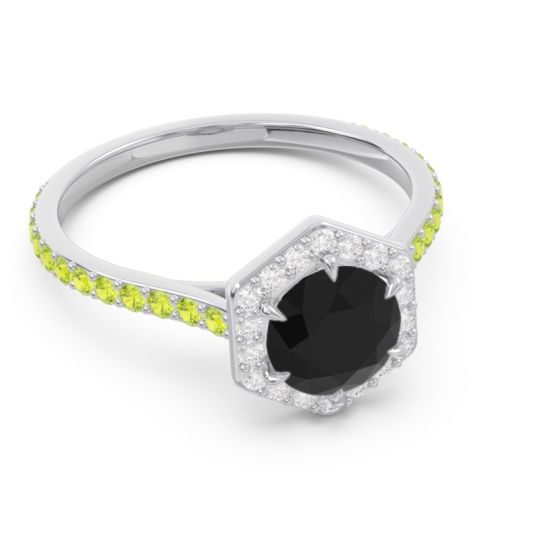Halo Pave Zukti Ring