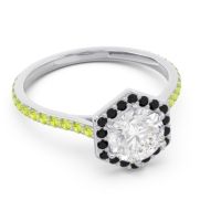 Halo Pave Zukti Ring